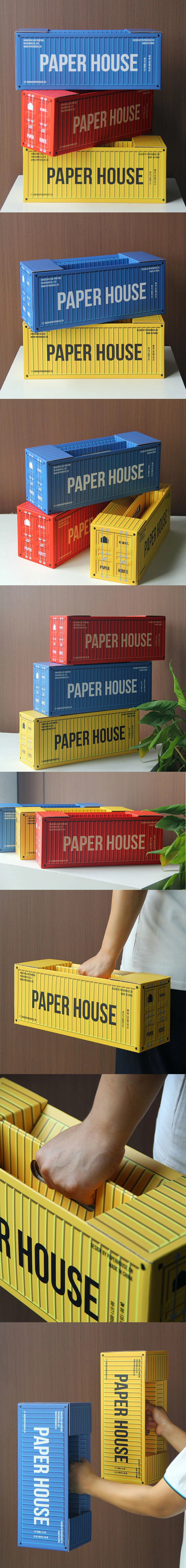 colorful Corrugated box case display（PAPER HOUSE®）